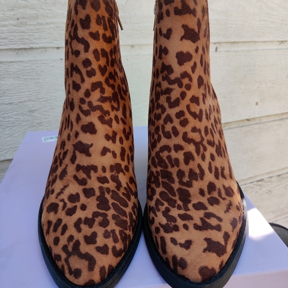 Madden girl Klicck Ankle bootsLeopard Bootie Women'sSize 10M - Picture 6 of 13